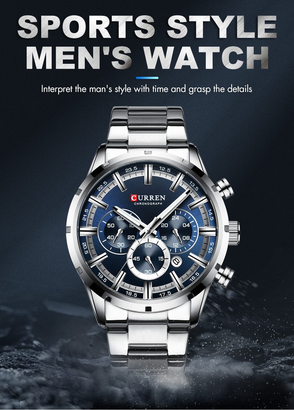 Curren 8355 - RIGHT TIME